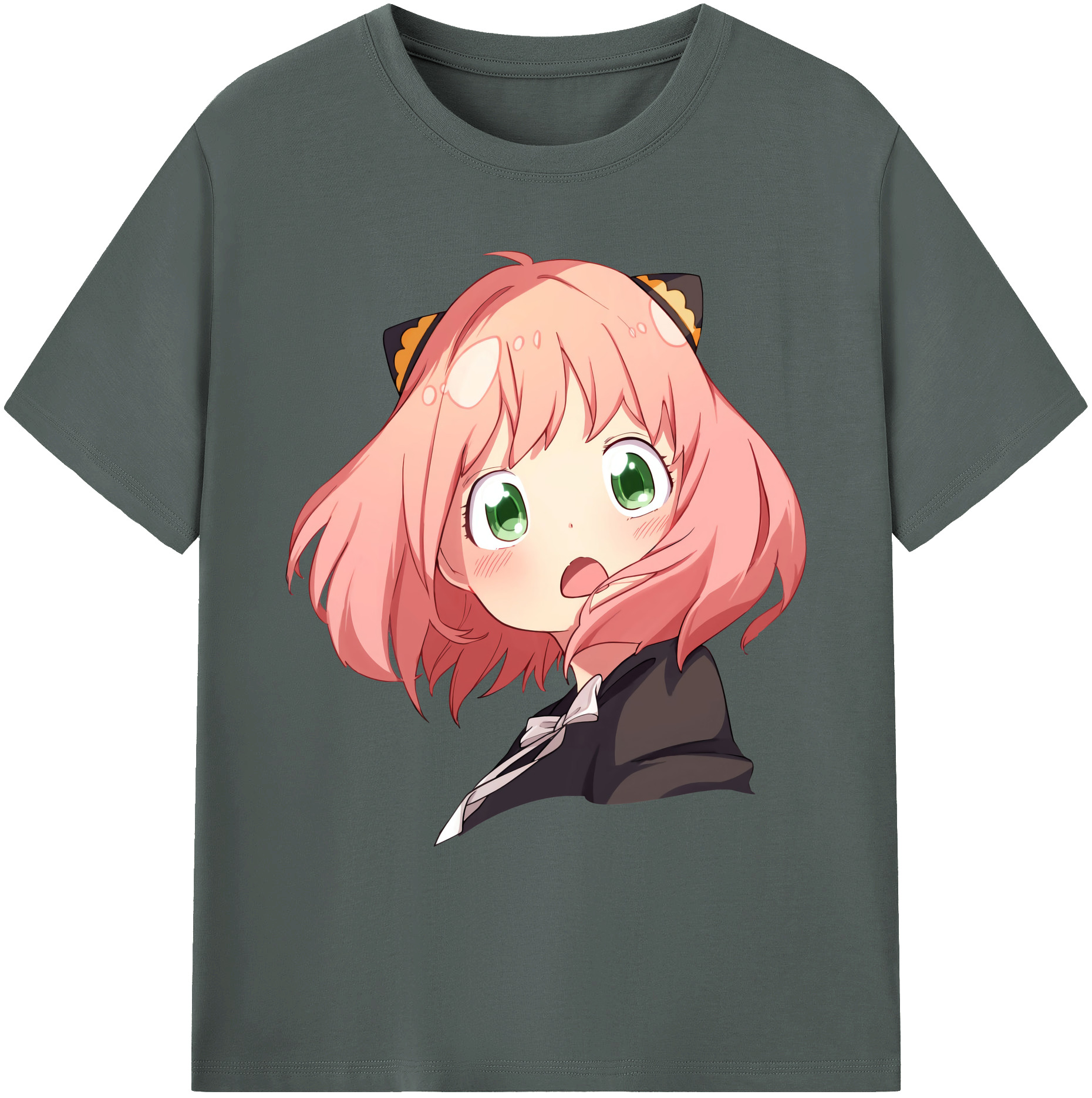 （画像用） SPY×FAMILY间谍家家酒 綿100％ メンズ半袖Tシャツ｜肌触りやわらか＆通気性